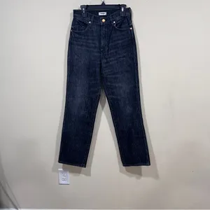 WRANGLER WILD WEST STRAIGHT JEAN IN WASHED BLACK 25X28 western thumbnail 2