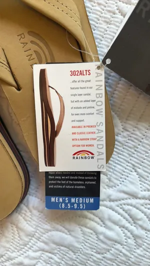Men’s Rainbow Sandals thumbnail 5