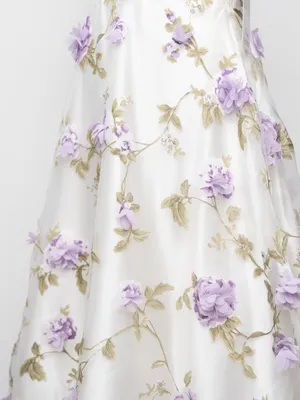 TLC Say Yes - 3D Floral Embellished Sweetheart Ball Gown thumbnail 13
