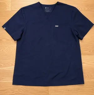 FIGS Women's Technical Collection Navy V-Neck Medical Scrub Top XXL thumbnail 1