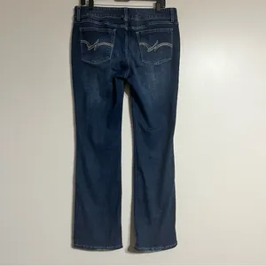 Wrangler Jeans‎ Women's 13x34 Boot Cut Denim Dark Wash Stretch Western 09MWZDO thumbnail 8