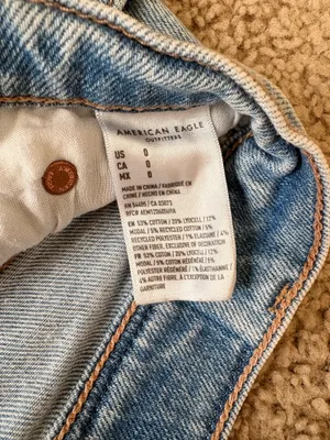 American Eagle Jean Shorts High-Rise Stretch thumbnail 4