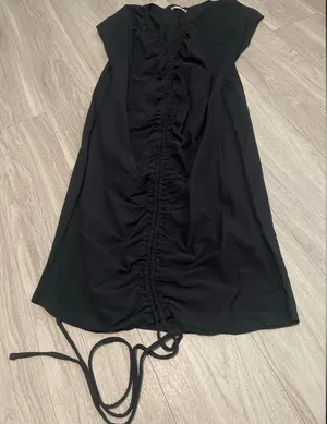 Zara Black Midi Dress thumbnail 1