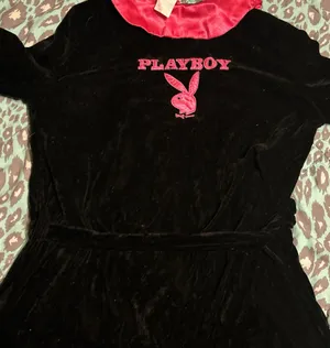Playboy Bunny Smoking Jacket/Robe  thumbnail 1