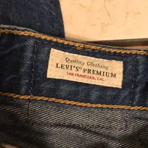 Levi's premium 70s high straight denim jeans size 28 festival‎ western cute thumbnail 5