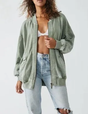 Free People We The Free Robby Bomber Jacket thumbnail 1