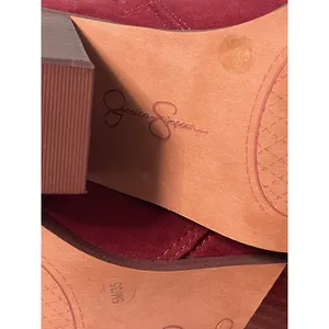 Jessica Simpson Ravyn Women's Over-The-Knee Zipper Boots Burgundy Size‎ 5 thumbnail 7