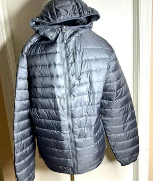 Avalanche men’s Puffer Jacket gray size large. thumbnail 1