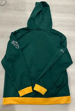 Oakland Athletics Sweatshirt Green Size L thumbnail 2