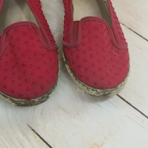 Vans KVD JUTE slip on flat shoes loafers sz 10 thumbnail 2