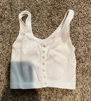 Full Tilt White tank top thumbnail 1