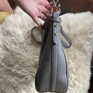 ♠️kate spade Mulberry street Vivian hobo bag in iced slate gray detachable strap thumbnail 11