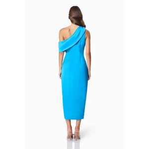 Elliatt Alice Off-Shoulder Cocktail Dress in Aqua XS NWT‎ thumbnail 4