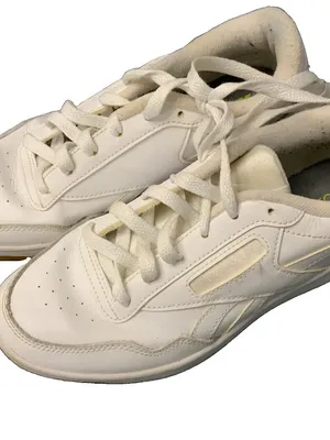 Reebok Womens Shoes White Sneakers Lace Up Size 7.5 Memory Tech thumbnail 1
