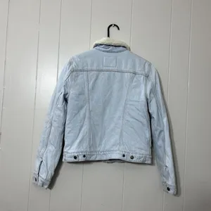 Levi Strauss Levis Denim Jean Jacket Trucker Womens Small thumbnail 5
