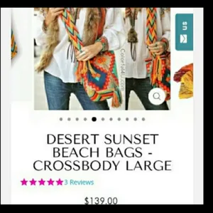 Caribbean hand weaved basket beach bag- fair trade (host pick!) thumbnail 13