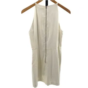 French Connection Size 8 Beaded White Mini Dress‎ Graduation Party Bridal NWT thumbnail 6