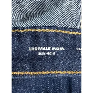 Old Navy Women's Dark Blue High Rise Slim Wow Straight Denim Jeans Pants Size 6 thumbnail 6
