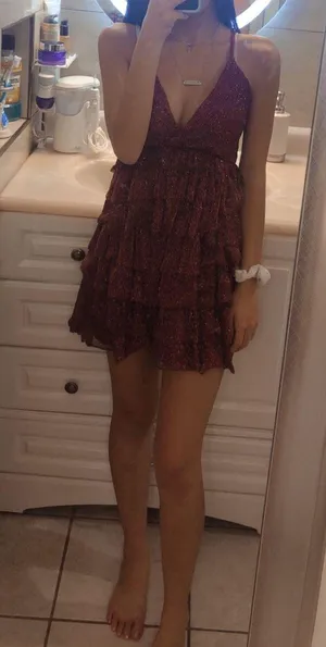 Forever 21 Ruffle Dress thumbnail 1