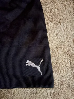 Puma Black and Grey Sports Bra thumbnail 2