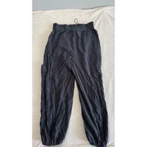 Anthropologie Women Dark Gray Modal Blend Cargo Jogger Pants Size S 4448 thumbnail 3