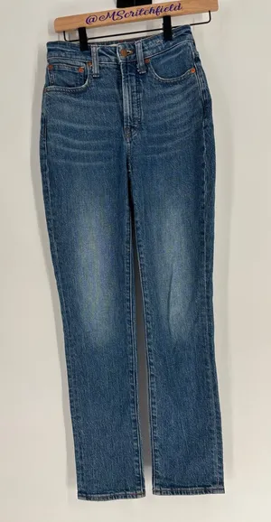Madewell curvy perfect vintage jeans 24 thumbnail 1