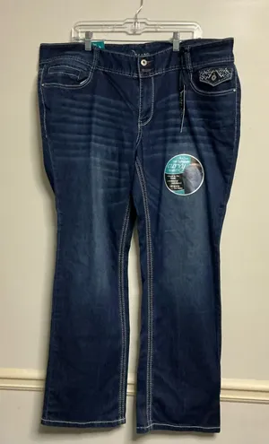 Ariya Jeans Slim Boot Jeans Size 20 Regular Dark Wash thumbnail 1