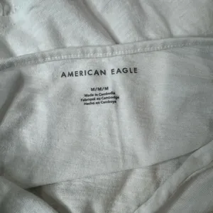 American Eagle NWT White Cropped Relaxed Cami thumbnail 15