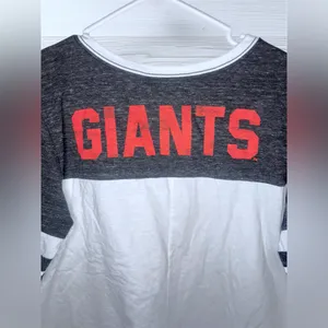 NWT FANATICS MLB Women’s San Francisco Giants Iconic Tri-Blend 3/4 Sleeve Tshirt thumbnail 4