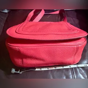 Coral Marc Jacobs Empire City crossbody bag Red Empire City grained leather thumbnail 4