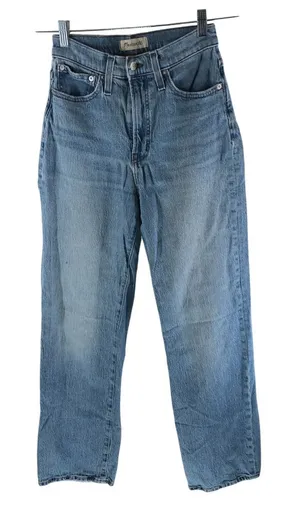 Madewell Womens The Perfect Vintage Wide Leg Jeans Stretch 25 thumbnail 1