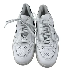 Veja V-10 Women's White Leather Low Top Lace Up Athletic Sneakers Shoes Size 8 thumbnail 2