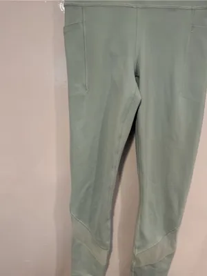 Athleta‎ Salutation Stash Blue Mint Green Active Leggings thumbnail 2