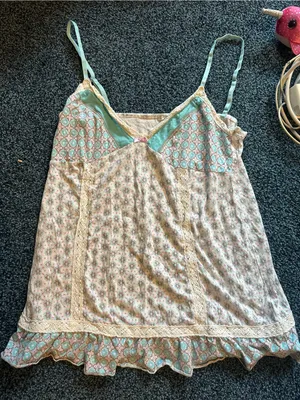 Pj Salvage pajama tank top White Size M thumbnail 1