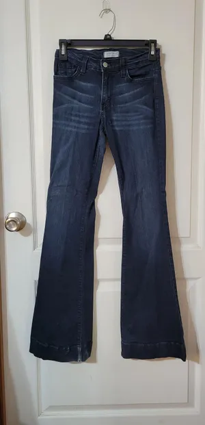 Judy blue Dark Wash Flares thumbnail 1