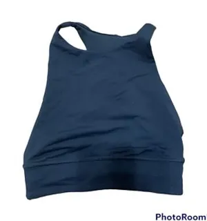 lululemon always aligned bra navy blue size‎ 4 thumbnail 1