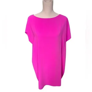 Anna Cate Eva Flutter Dress Pink Magenta Medium thumbnail 2