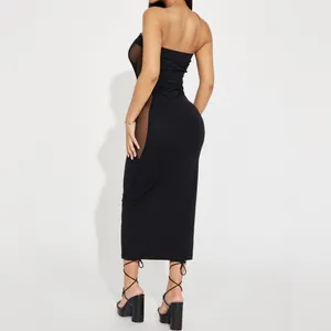Love/Heart Pink Stones Midi Dress - Black; Size Size Large 11/13 thumbnail 2