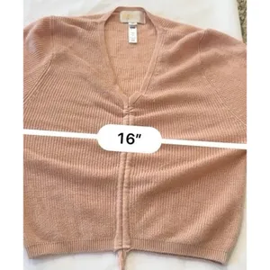 Beach Riot Kenzi Sweater Medium M Rose Cloud Pink Knit Pullover Cozy Designer⁠ thumbnail 8