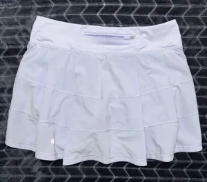 Lululemon Women's Blue Pace Rival Skirt Mid Rise Size 6 thumbnail 1