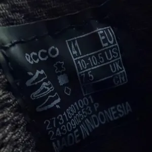 ECCO Shape 35 Black Leather Block‎ Heel Chelsea Ankle Boots EU 41 US 10 thumbnail 7
