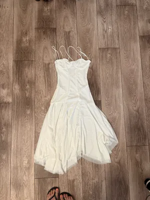 White ZARA Dress  thumbnail 2