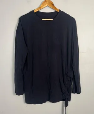 Lululemon Side Cinch Long Sleeve Crew SIZE medium READ thumbnail 2