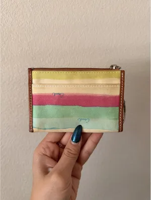 Vintage Coach Watercolor Card Holder thumbnail 2
