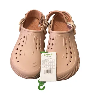 Crocs Echo Clog – Pink/Tan – Brand New thumbnail 1