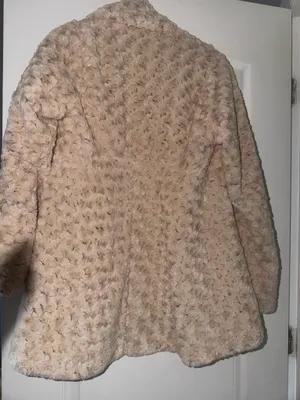 Staples Faux Fur open front coat jacket thumbnail 4