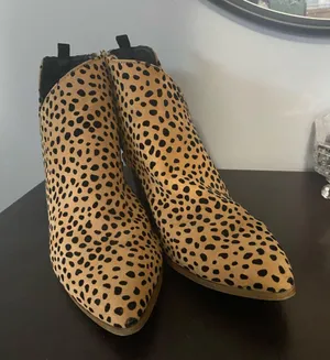 Animal Print Booties MIA thumbnail 4