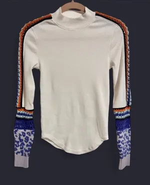 Free People Waffle Knit Top thumbnail 1