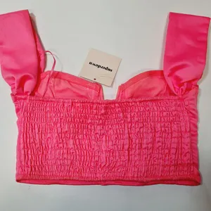 Superdown Coralia Bustier Top in Pink thumbnail 10