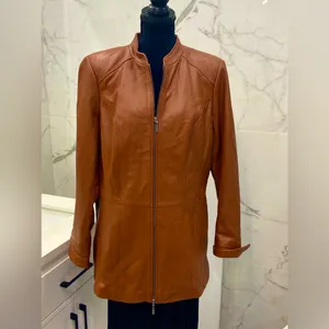 Dolce & Gabbana Genuine lamb skin leather jacket 🤎🤎🤎 thumbnail 2